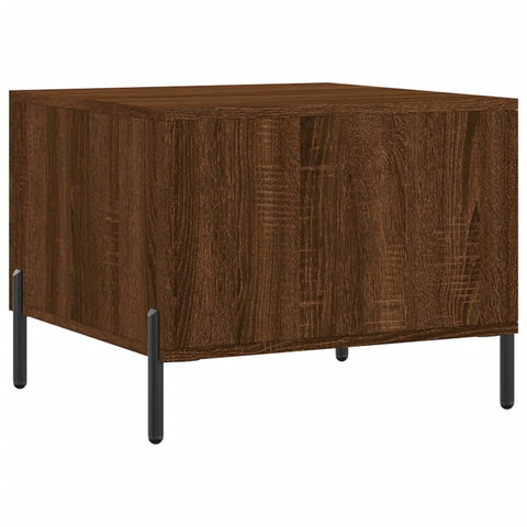 vidaXL Couchtische 2 Stk. Braun Eichen-Optik 50x50x40 cm Holzwerkstoff