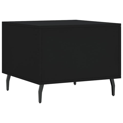 vidaXL Couchtisch Schwarz 50x50x40 cm Holzwerkstoff