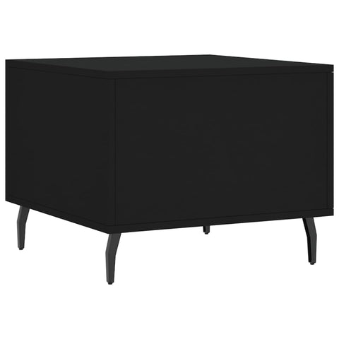 vidaXL Couchtische 2 Stk. Schwarz 50x50x40 cm Holzwerkstoff