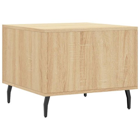 vidaXL Couchtische 2 Stk. Sonoma-Eiche 50x50x40 cm Holzwerkstoff