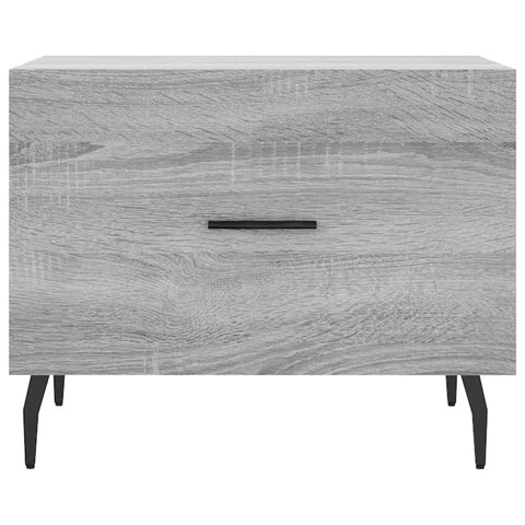 vidaXL Couchtisch Grau Sonoma 50x50x40 cm Holzwerkstoff