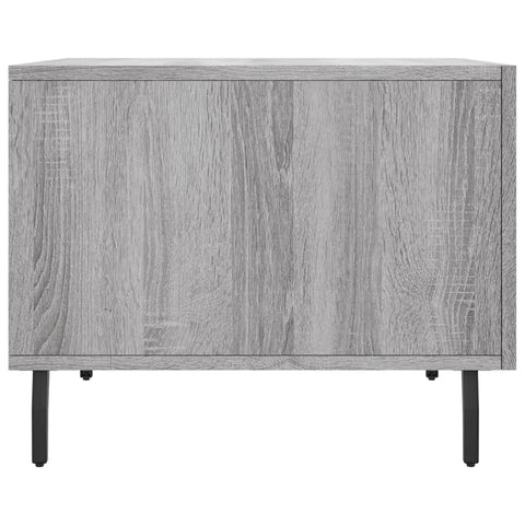 vidaXL Couchtisch Grau Sonoma 50x50x40 cm Holzwerkstoff