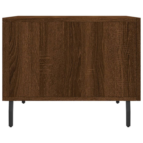 vidaXL Couchtisch Braun Eichen-Optik 50x50x40 cm Holzwerkstoff