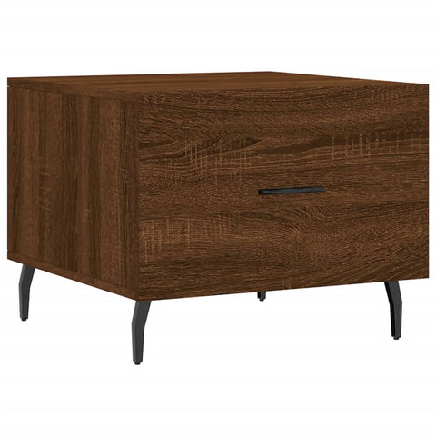 vidaXL Couchtische 2 Stk. Braun Eichen-Optik 50x50x40 cm Holzwerkstoff