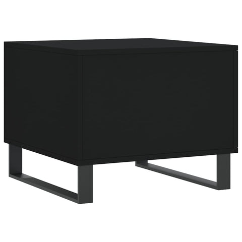 vidaXL Couchtisch Schwarz 50x50x40 cm Holzwerkstoff