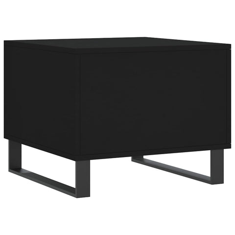 vidaXL Couchtische 2 Stk. Schwarz 50x50x40 cm Holzwerkstoff