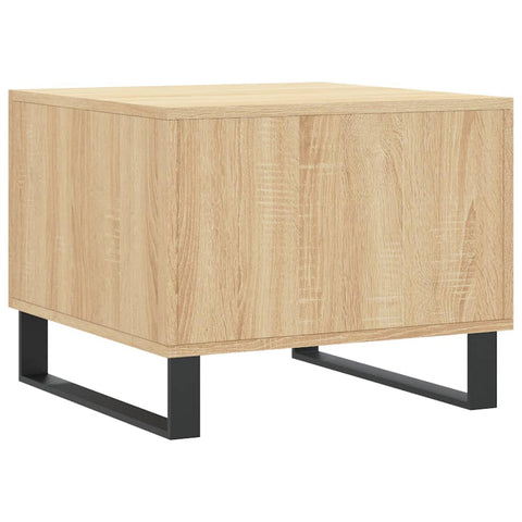 vidaXL Couchtisch Sonoma-Eiche 50x50x40 cm Holzwerkstoff