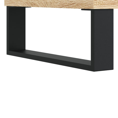 vidaXL Couchtisch Sonoma-Eiche 50x50x40 cm Holzwerkstoff