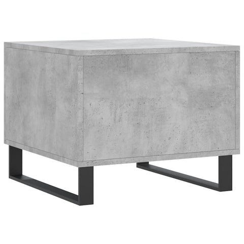 vidaXL Couchtisch Betongrau 50x50x40 cm Holzwerkstoff