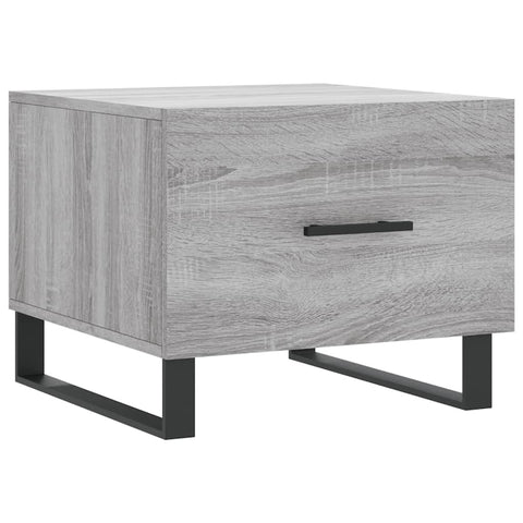 vidaXL Couchtische 2 Stk. Grau Sonoma 50x50x40 cm Holzwerkstoff