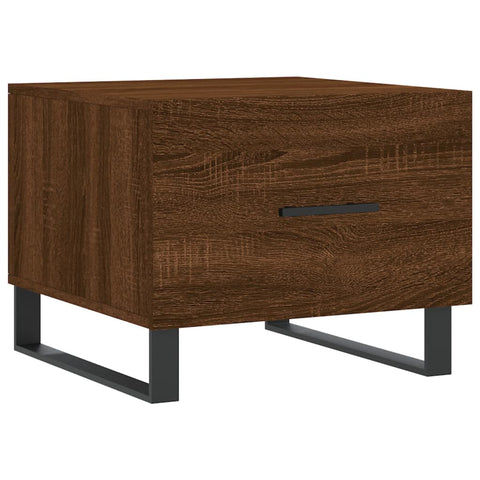 vidaXL Couchtisch Braun Eichen-Optik 50x50x40 cm Holzwerkstoff