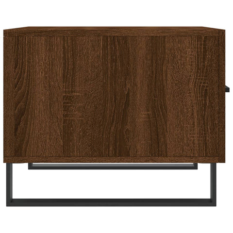 vidaXL Couchtisch Braun Eichen-Optik 50x50x40 cm Holzwerkstoff