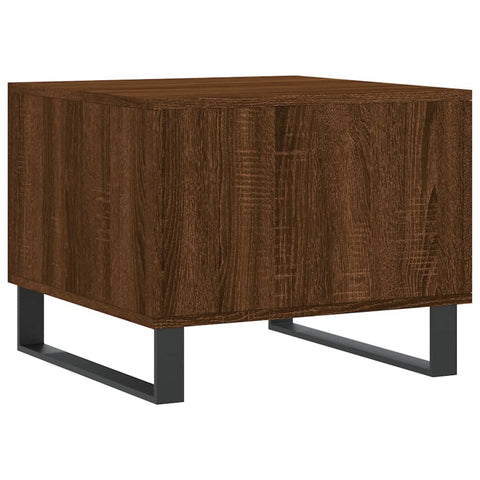 vidaXL Couchtisch Braun Eichen-Optik 50x50x40 cm Holzwerkstoff