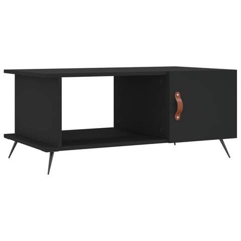 vidaXL Couchtisch Schwarz 90x50x40 cm Holzwerkstoff