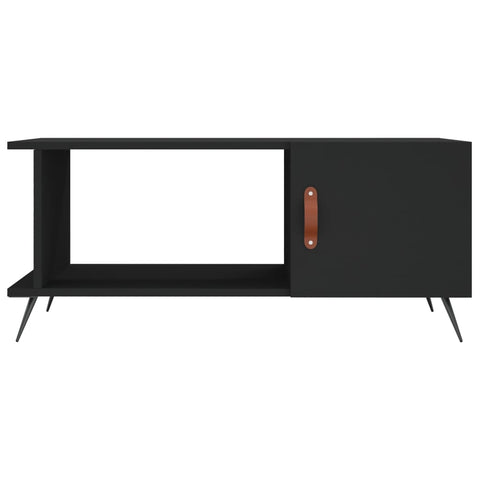 vidaXL Couchtisch Schwarz 90x50x40 cm Holzwerkstoff