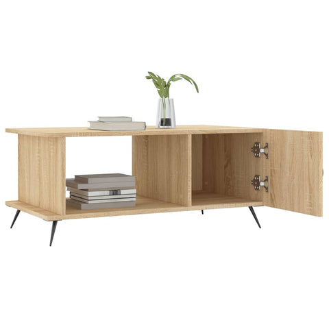 vidaXL Couchtisch Sonoma-Eiche 90x50x40 cm Holzwerkstoff