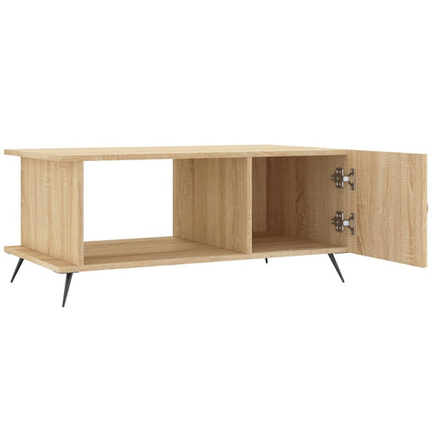 vidaXL Couchtisch Sonoma-Eiche 90x50x40 cm Holzwerkstoff