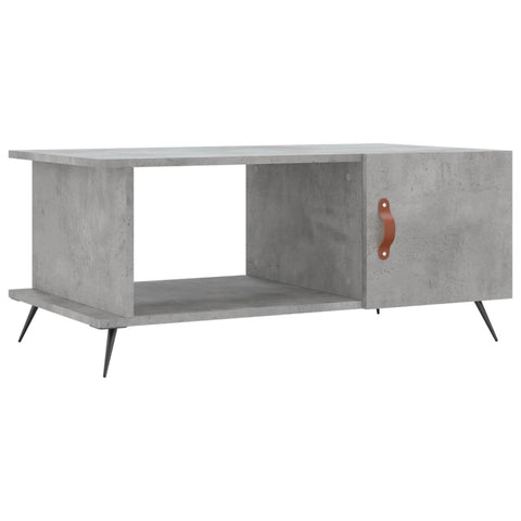 vidaXL Couchtisch Betongrau 90x50x40 cm Holzwerkstoff