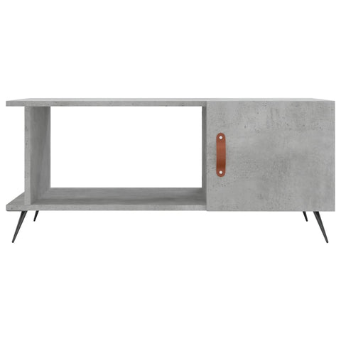 vidaXL Couchtisch Betongrau 90x50x40 cm Holzwerkstoff