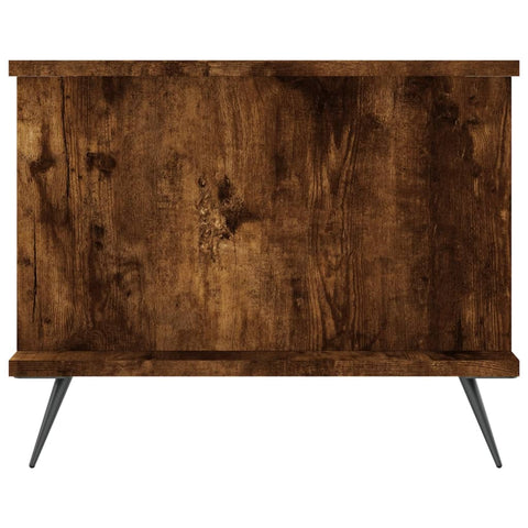 vidaXL Couchtisch Räuchereiche 90x50x40 cm Holzwerkstoff