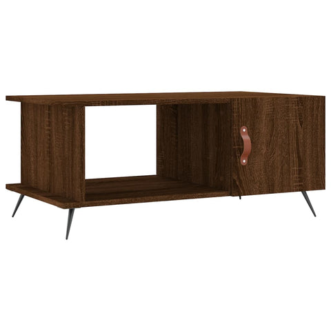 vidaXL Couchtisch Braun Eichen-Optik 90x50x40 cm Holzwerkstoff