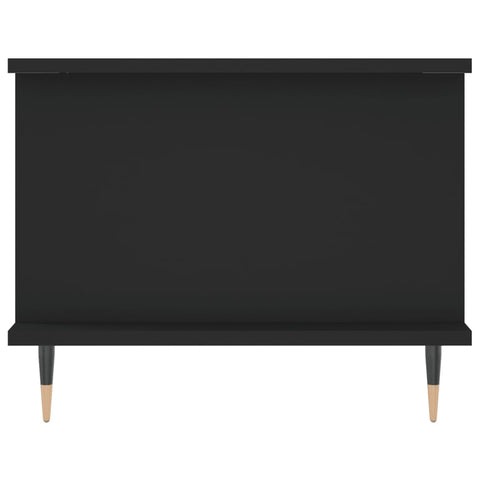 vidaXL Couchtisch Schwarz 90x50x40 cm Holzwerkstoff