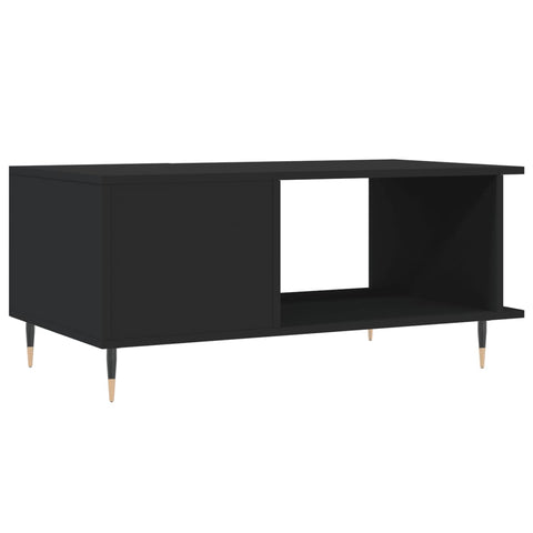 vidaXL Couchtisch Schwarz 90x50x40 cm Holzwerkstoff