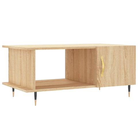 vidaXL Couchtisch Sonoma-Eiche 90x50x40 cm Holzwerkstoff