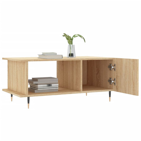 vidaXL Couchtisch Sonoma-Eiche 90x50x40 cm Holzwerkstoff