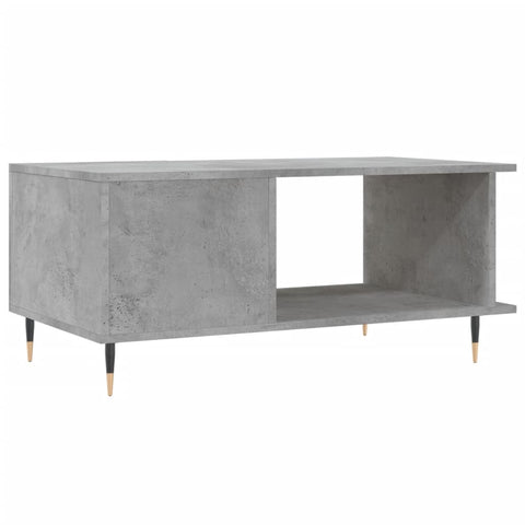 vidaXL Couchtisch Betongrau 90x50x40 cm Holzwerkstoff