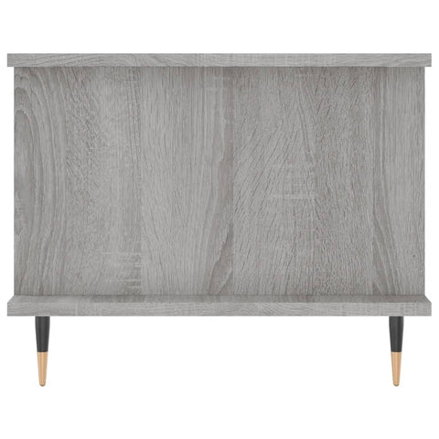 vidaXL Couchtisch Grau Sonoma 90x50x40 cm Holzwerkstoff