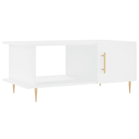 vidaXL Couchtisch Weiß 90x50x40 cm Holzwerkstoff