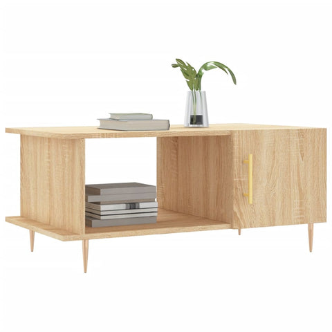 vidaXL Couchtisch Sonoma-Eiche 90x50x40 cm Holzwerkstoff