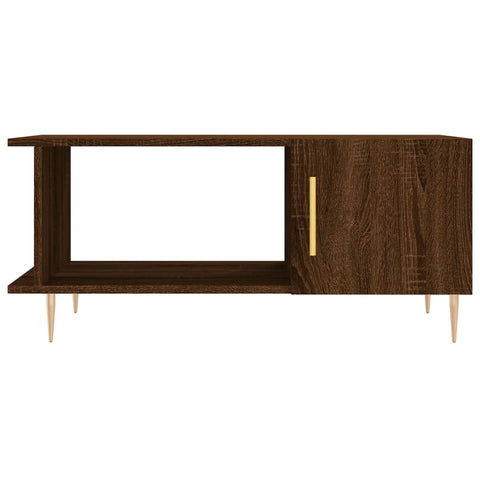 vidaXL Couchtisch Braun Eichen-Optik 90x50x40 cm Holzwerkstoff