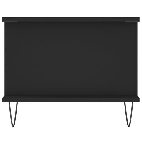 vidaXL Couchtisch Schwarz 90x50x40 cm Holzwerkstoff