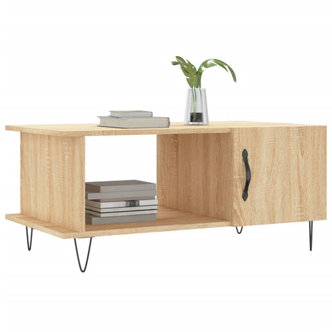 vidaXL Couchtisch Sonoma-Eiche 90x50x40 cm Holzwerkstoff