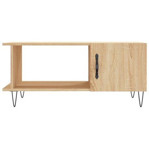 vidaXL Couchtisch Sonoma-Eiche 90x50x40 cm Holzwerkstoff