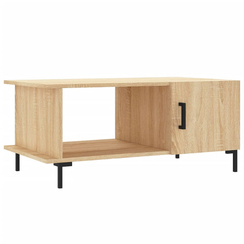 vidaXL Couchtisch Sonoma-Eiche 90x50x40 cm Holzwerkstoff