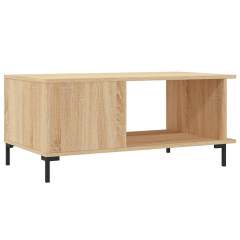 vidaXL Couchtisch Sonoma-Eiche 90x50x40 cm Holzwerkstoff