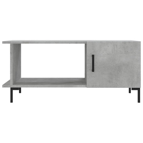 vidaXL Couchtisch Betongrau 90x50x40 cm Holzwerkstoff