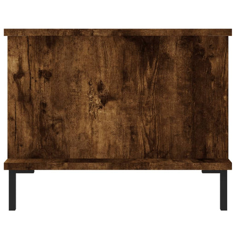 vidaXL Couchtisch Räuchereiche 90x50x40 cm Holzwerkstoff