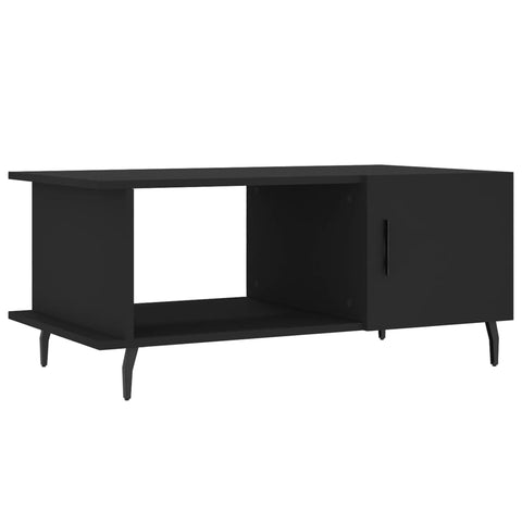 vidaXL Couchtisch Schwarz 90x50x40 cm Holzwerkstoff