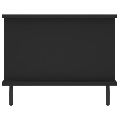 vidaXL Couchtisch Schwarz 90x50x40 cm Holzwerkstoff