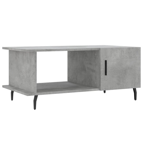 vidaXL Couchtisch Betongrau 90x50x40 cm Holzwerkstoff