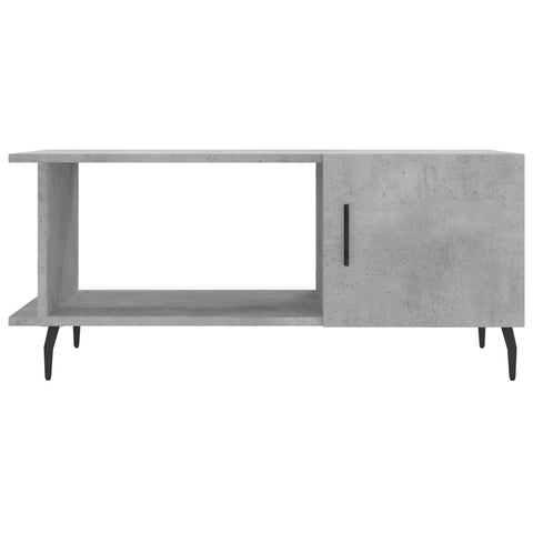 vidaXL Couchtisch Betongrau 90x50x40 cm Holzwerkstoff