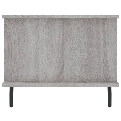 vidaXL Couchtisch Grau Sonoma 90x50x40 cm Holzwerkstoff