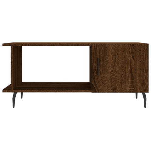 vidaXL Couchtisch Braun Eichen-Optik 90x50x40 cm Holzwerkstoff