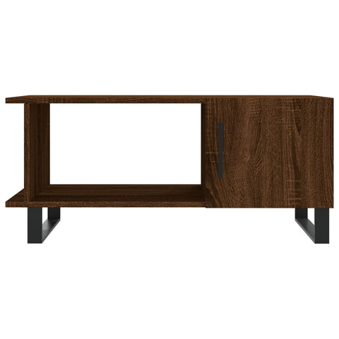 vidaXL Couchtisch Braun Eichen-Optik 90x50x40 cm Holzwerkstoff