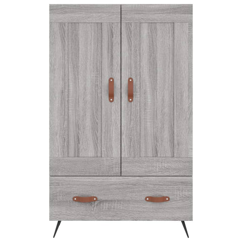 vidaXL Highboard Grau Sonoma 69,5x31x115 cm Holzwerkstoff