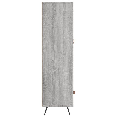 vidaXL Highboard Grau Sonoma 69,5x31x115 cm Holzwerkstoff